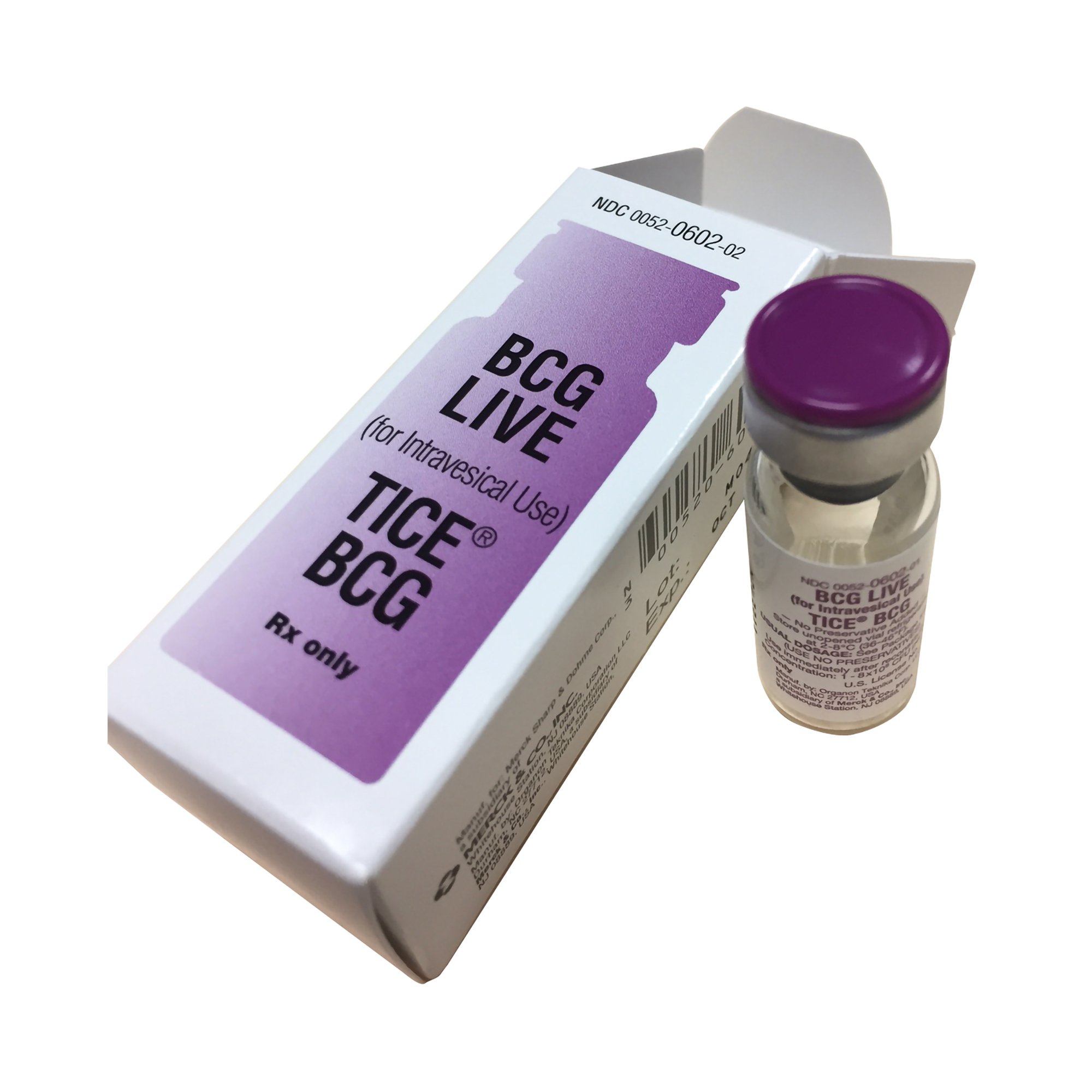 TICE® BCG Bacillus Calmette-Guérin (BCG) Live 50 mg Injection 2 mL by Merck Sharp & Dohme Corporation  ID 00052-0602-02